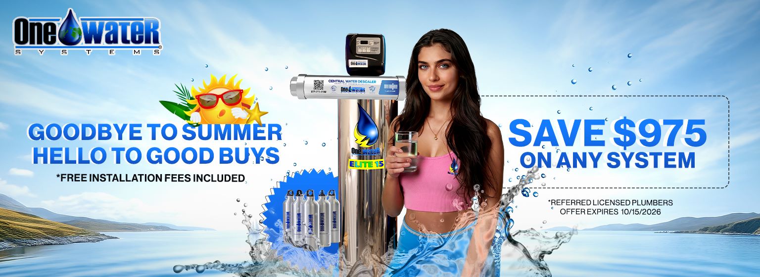 One Water Systems August Offer